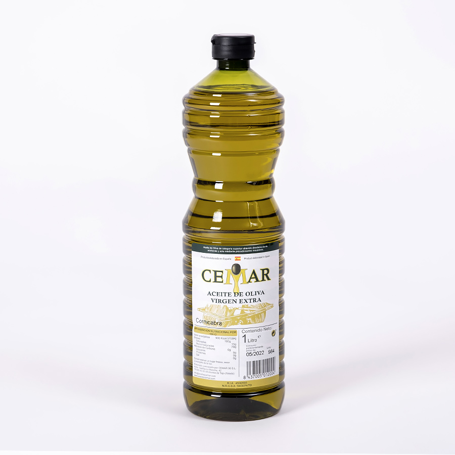 Aceite de Oliva Virgen Extra - 1L - En caja de 10 unidades - Aceites Cemar  - Tienda online de aceite AOVE