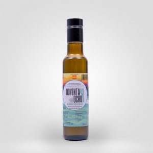 Noventayocho - Aceite de Oliva Virgen Extra - Arbequina Extracción en frío y recolección temprana- 250mL - En caja de 2 unidades