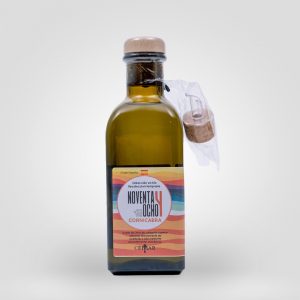 Noventayocho - Aceite de Oliva Virgen Extra - Cornicabra Extracción en frío y recolección temprana- 500mL - Frasca - En caja de 2 unidades